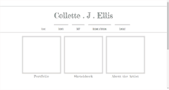 Desktop Screenshot of collettejellis.com